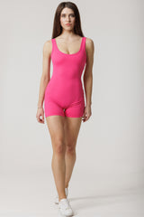 Salopetă Modelatoare Scurtă cu Push-up