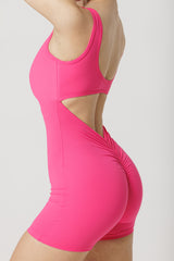 Salopetă Modelatoare Scurtă cu Push-up