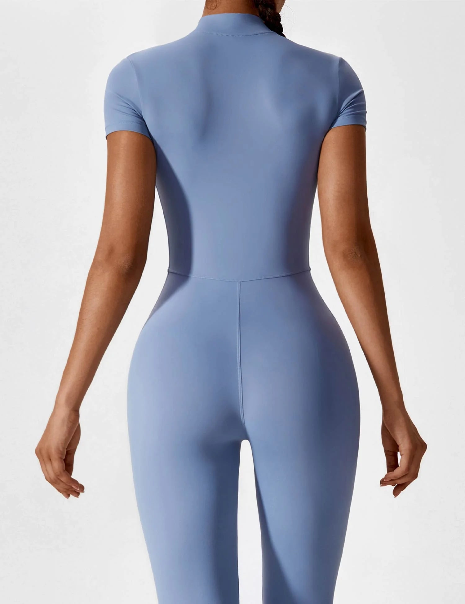 Salopetă Zip-up cu Mânecă Scurtă - ATHLEOS